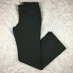 Pantalones para mujer Banana Republic Martin ajustados pierna recta 6R (negros) - Imagen 1 de 11