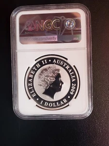 2009 silver Australia 1 dollar koala NGC MS69 - Picture 1 of 2
