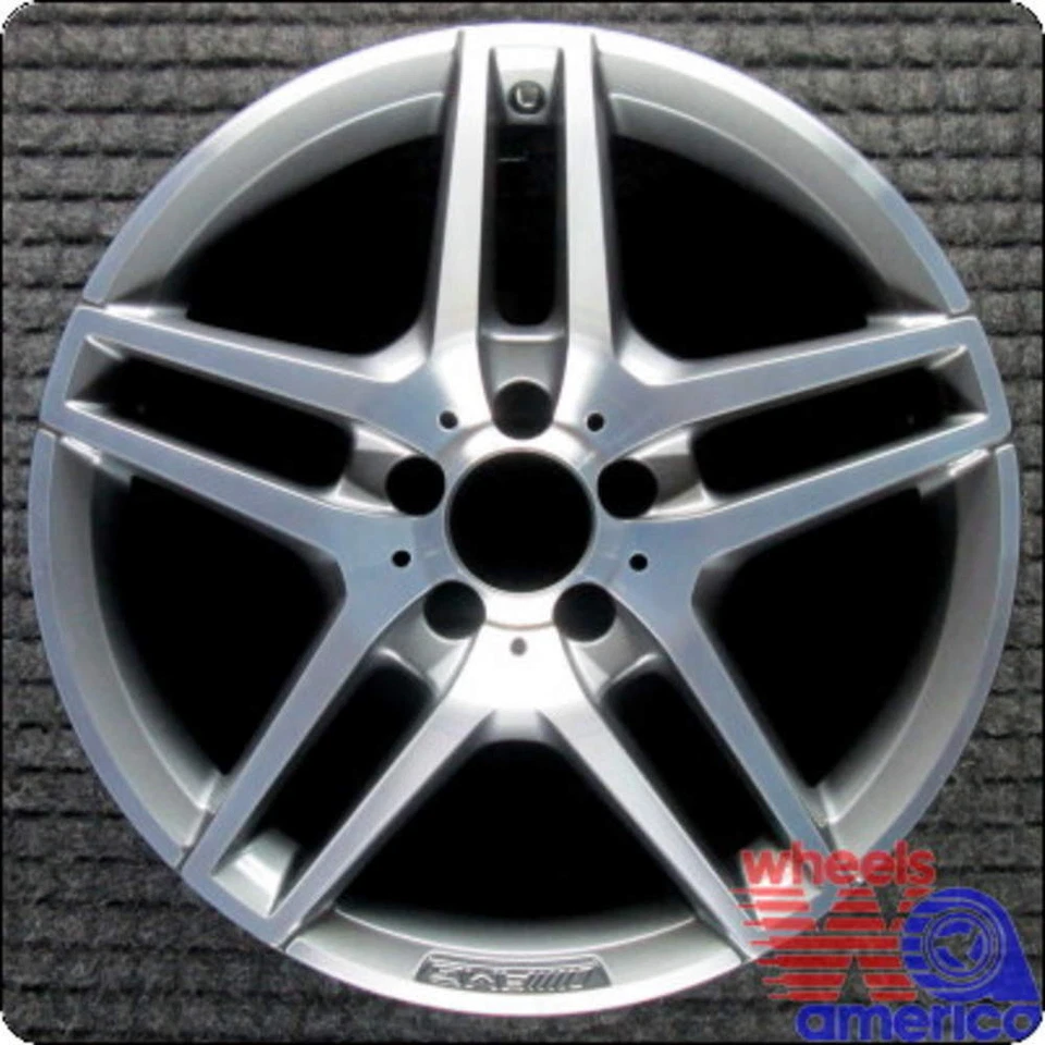 Mercedes-Benz E Class Compatible Replica Machined 18 inch Wheel 2014 to 2017 - Image 1 of 1