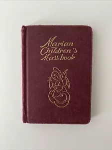 Vintage Marian Children's Mass Book - 1970s - Rare - Picture 1 of 12