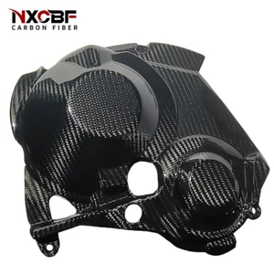 For 2021-2025 Honda CBR1000RR Carbon Fiber Right Side Engine Crankcase Cover - Picture 1 of 4