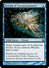 Morningtide Stream of Unconsciousness - Foil x1 Moderate Play, English Magic Mtg
