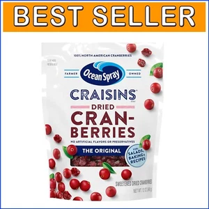 Original Craisins Dried Cranberries, 12 Oz Pack of 12 - Antioxidant-Rich Delight - Picture 1 of 6