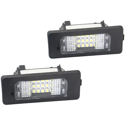 Luci targa LED omologazione elettrica per BMW E90 F30 F31 F34 G20 G21 - Immagine 1 di 4