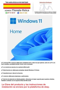 Microsoft Windows 11 Home - sistema operativo - - Imagen 1 de 1
