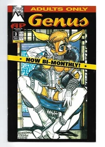 GENUS #3 VF/VF+ 8.0/8.5 ANTARCTIC PRESS 1993 *LOW PRINT RUN *ANTHROPOMORPHIC - Picture 1 of 2