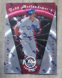 1997 Totally Certified Todd Hollandsworth #52 Platinum Red LA Dodgers /3999 - Bild 1 von 2