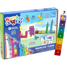 Learning Resources MathLink Cubes Numberblocks 1-10 Activity Set Classroom Home
