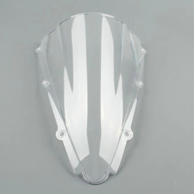 Clear Double Bubble Windscreen Windshield ABS For Yamaha YZF R1 2000-2001 - Image 1 of 2