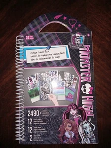 Monster High Sticker Travel Book 2490 Stickers Activity Book NEW Only 1 On Ebay - Picture 1 of 5