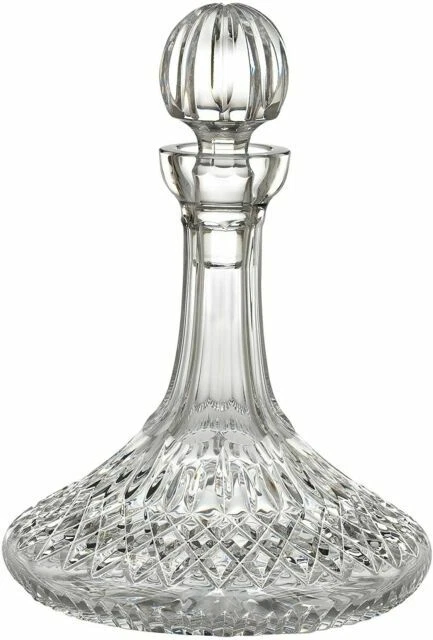 Waterford Lismore Ships Decanter: 28-Ounce