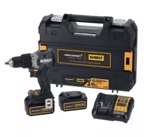 NEW DeWALT & McLaren F1 Formula 1 - 18V XR Hammer Drill Kit 2 x 5.0Ah Batteries - Picture 1 of 5
