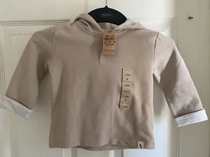 Easy Peasy Organic Cotton Boys 12 Month Pullover Hoodie- New - Picture 1 of 3