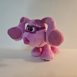 Peluche magenta Blues Clues & And You 7" 2022 Nickelodeon Viacom cachorro perro - Imagen 1 de 7