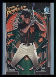 2024 Bowman Chrome Prospect Power-Up #PP19 Bryce Eldridge - Picture 1 of 2