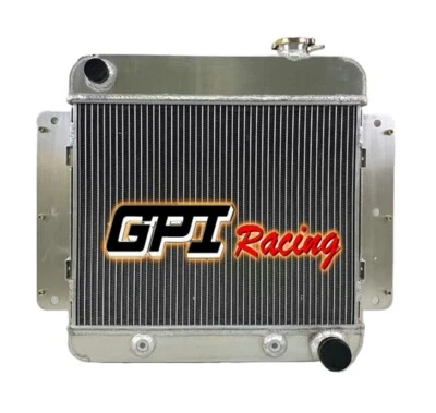 Radiador de aluminio para Chevrolet Chevy II Nova 1962-1967 2,5 L-5,4 L L4 L6 V8 AT Foto 1 de 4