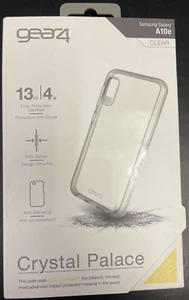 NUOVA custodia protettiva Gear4 Crystal Palace D3O per Samsung Galaxy A10e trasparente - Foto 1 di 5