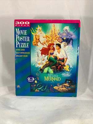 2000s Disney's Little Mermaid Banned Cover puzzle Ariel Castle 300pc 1 missing - Image 1 of 4