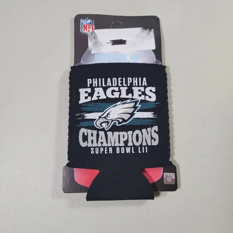 Philadelphia Eagles NFL Super Bowl LII Champions Kolder Collapsible Can Cooler Cover