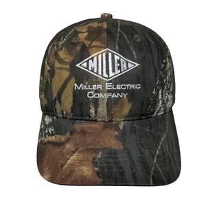 Miller Electric Company Strapback Hat Camo OSFA Adjustable Hit Wear - Picture 1 of 7