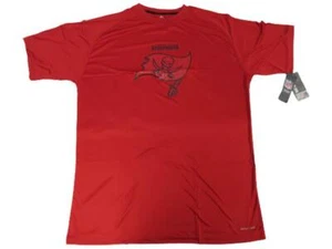 Tampa Bay Buccaneers Mens Sizes XL-2XL-3XL-4XL-5XL-Tall Majestic Coolbase Shirt - Picture 1 of 8