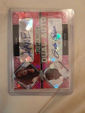 Kane + Pete Rose /3 Pink Ice Dual Autograph Card Leaf Pop Century 2021 WWE WWF