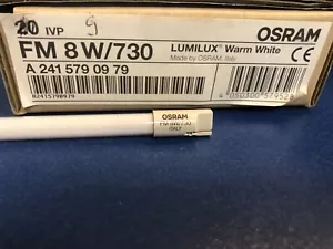 Lámpara fluorescente OSRAM T2 FM 8W/730 7 mm forma de varilla con base W4.3x8.5d LUMILUX - Imagen 1 de 1