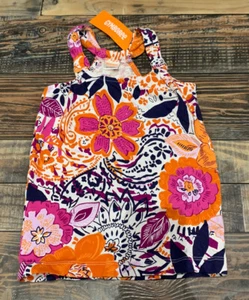 Gymboree Spice Market Girls Tank Top Shirt Floral Nwt Size 4 - Picture 1 of 1