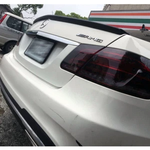 Carbon Fiber For Mercedes BENZ W212 E Class Sedan Rear Trunk Spoiler - Picture 1 of 5