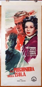 locandina film LA DANSE DE MORT Erich von Stroheim Maria Denis M.Serato 1949 GM - Picture 1 of 1