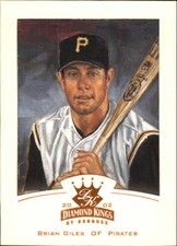 2002 (PIRATES) Diamond Kings Bronze Foil #36 Brian Giles