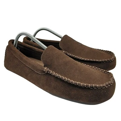 L.B. Evans Para Hombres 12 M Darren Mocasín Zapatillas Marrón Chocolate Zapatos Informales 4184 Foto 1 de 4