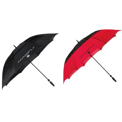 Golf Umbrella Dual Canopy 68” MAXFLI - Available in Black or Red
