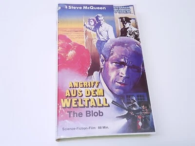 The Blob - Angriff aus dem Weltall 1958 VHS German PAL Silwa Video Steve Mcqueen - Bild 1 von 4