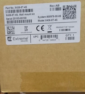 Extreme Networks ExtremeSwitching Ethernet Switch (X435-8T-4S) - Image 1 of 2