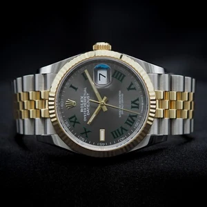 Rolex Datejust Wimbledon 126233 Gold and Silver Jubilee Bracelet with Gold Bezel - Picture 1 of 11