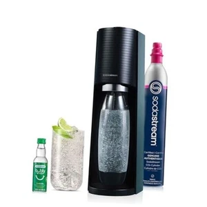  Terra Sparkling Water Maker (Black) with CO2, DWS Bottle and Bubly Drop,  - Picture 1 of 8