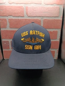 Gorra USS Batfish SSN 681 Azul Marino Snapback Ajustable OSFA Unisex ENVÍO RÁPIDO - Imagen 1 de 9