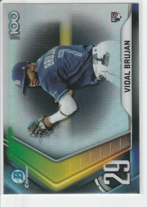 Vidal Brujan 2022 Bowman Chrome Bowman Scouts Top 100 #BTP-29 Rookie RC - Picture 1 of 2