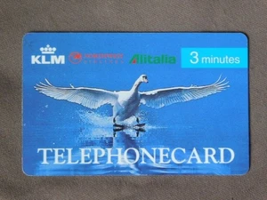 Prepaid kaart gebruikt Nederland - KLM / SWAN - Imagen 1 de 2