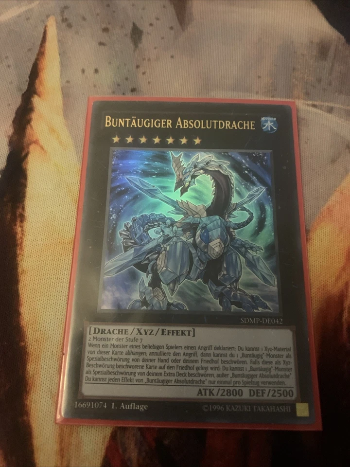 Yu-Gi-Oh ! Buntäugiger Absolutdrache / UR / SDMP / NM / Deutsch - Bild 1 von 1