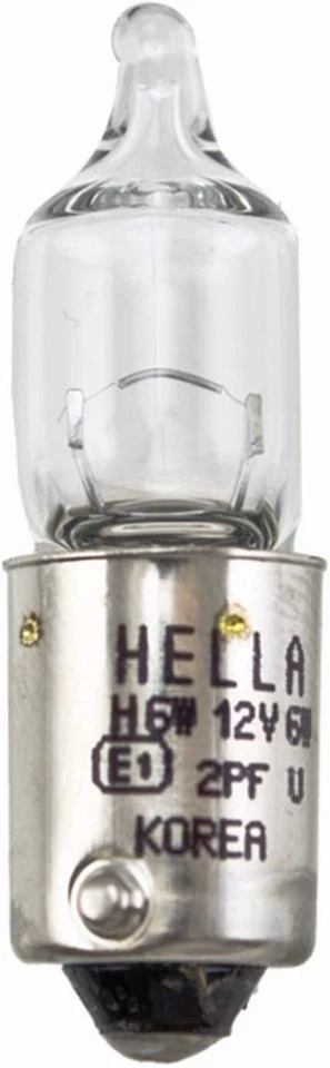 HELLA H6W Bulb H6W 12V 6W Bax9S T2.75 - Image 1 of 1