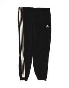 ADIDAS Mens Tracksuit Trousers Joggers UK 50/52 XL Black Polyester CR03 - Picture 1 of 4