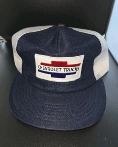 Verdadero De Colección Sin Usar Chevy Retro Chevrolet Pajarita Parche Camionero Sombrero EE. UU. Snapback - Imagen 1 de 5