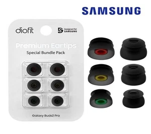 diofit Galaxy Buds2 Pro Premium Eartips S/M/L Samsung Authorized Korea Eartips - Picture 1 of 5