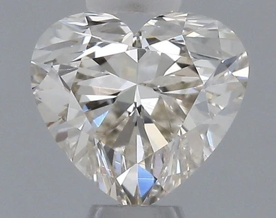 GIA Certified Natural HEART Diamond Loose 0.40 Ct M Faint Brown Clarity 4 mm - Image 1 of 4