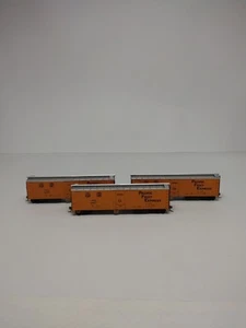 Lot 3 LIMA HOSCALE PACIFIC FRUIT EXPRESS PFE 300207 50FT MECHANICAL REFRIGERATOR - Picture 1 of 11