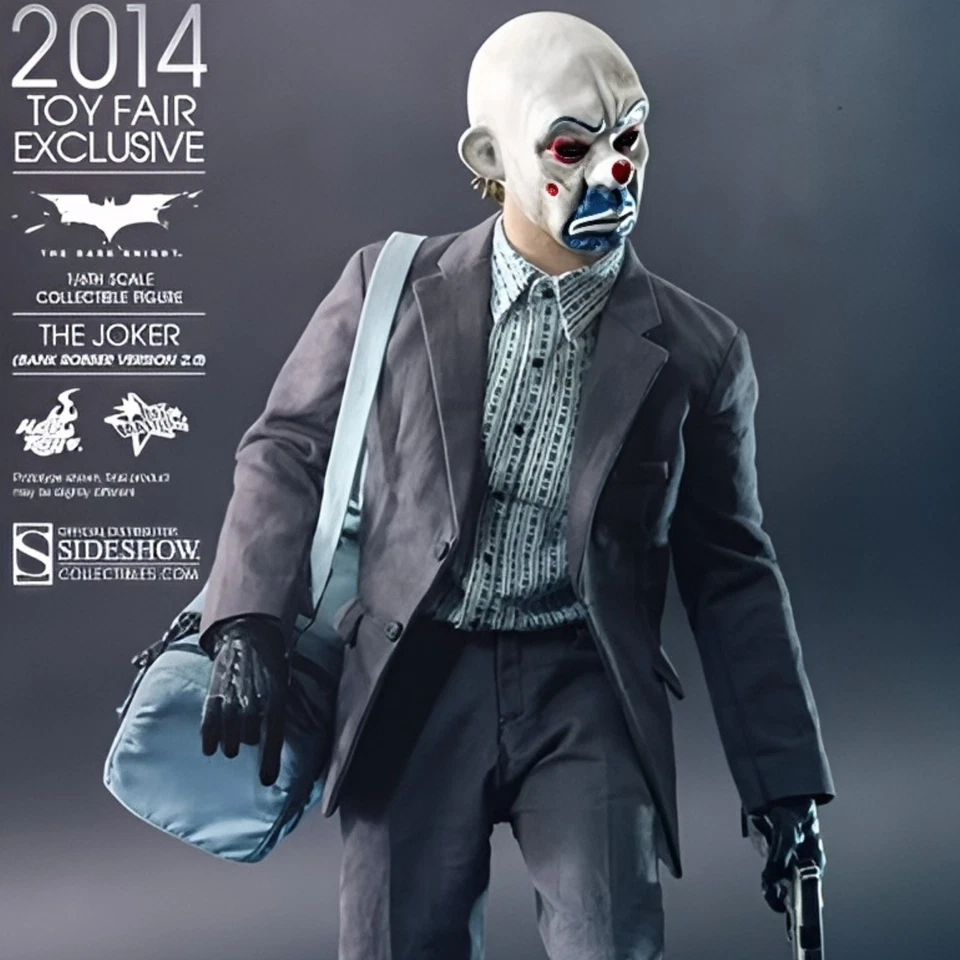 Hot Toys MMS249 Joker Bank Robber Ver. Figura Batman escala 1:6 1/6 2.0 Foto 1 de 4