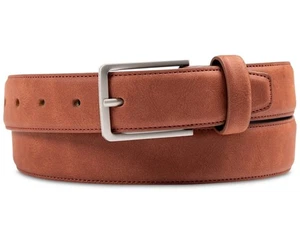 Neu Alfani Herren Rostbraun Kunstleder Elegant Gürtel M 34-36 - Bild 1 von 1