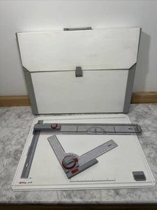 Vintage Rotring Profil Drafting Drawing Board Table w/ Case Made in Germany - Picture 1 of 24